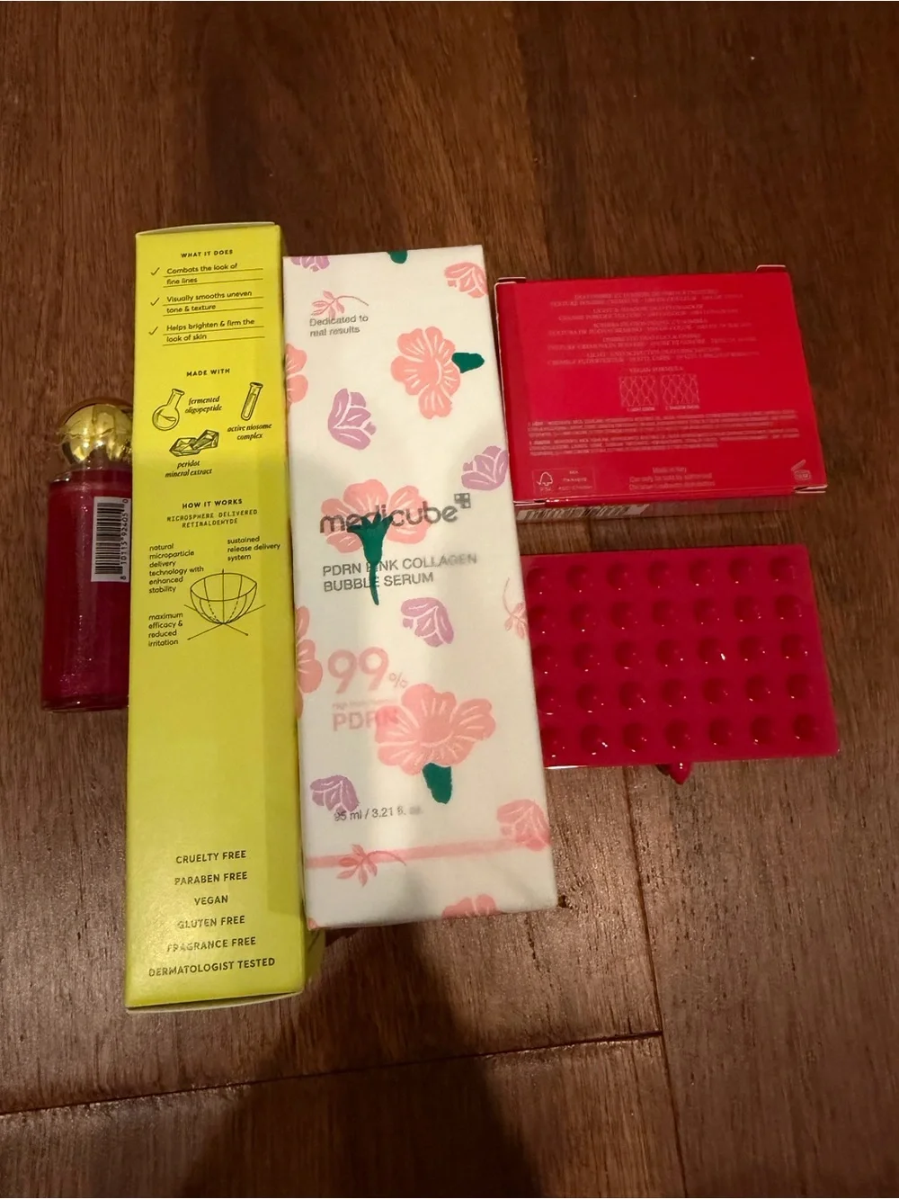 Christian Louboutin compact, medicine, truly, naturium